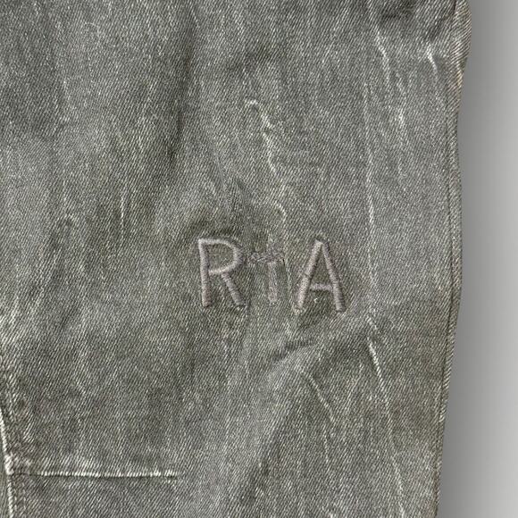 RtA Clayton Jeans Men’s 30 Charcoal Skinny Premium Japanese Denim NWT - Picture 3 of 11